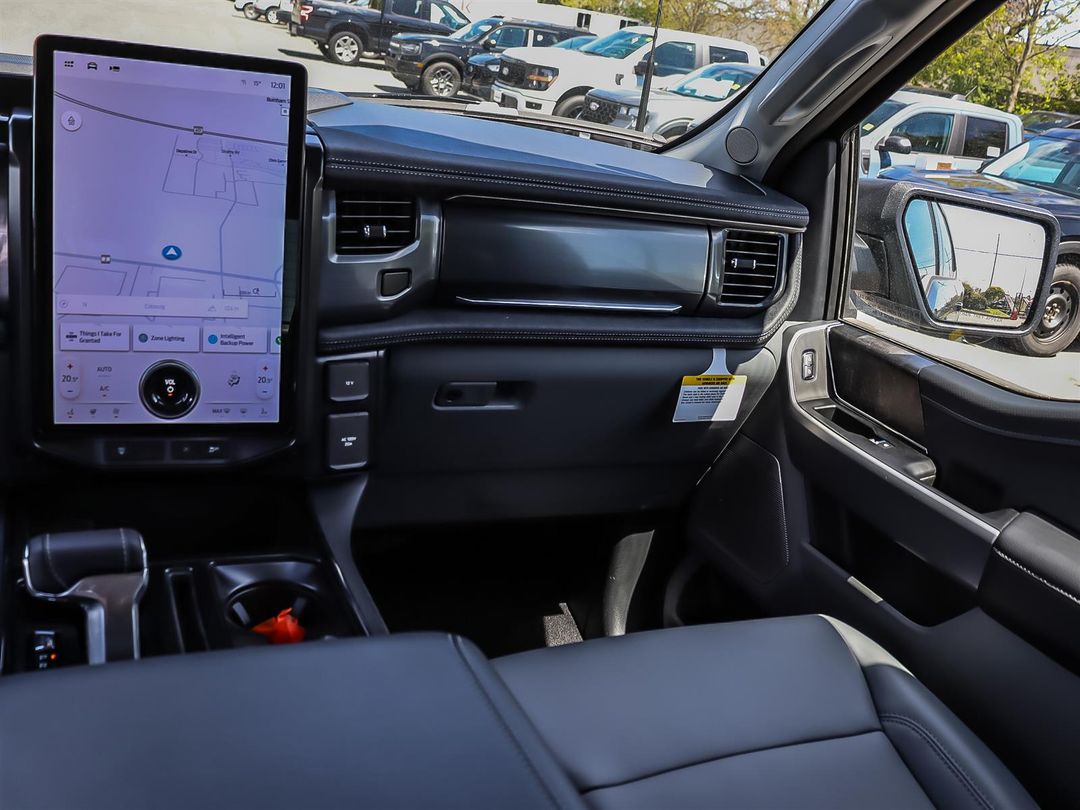 new 2025 Ford F-150 Lightning car, priced at $84,390
