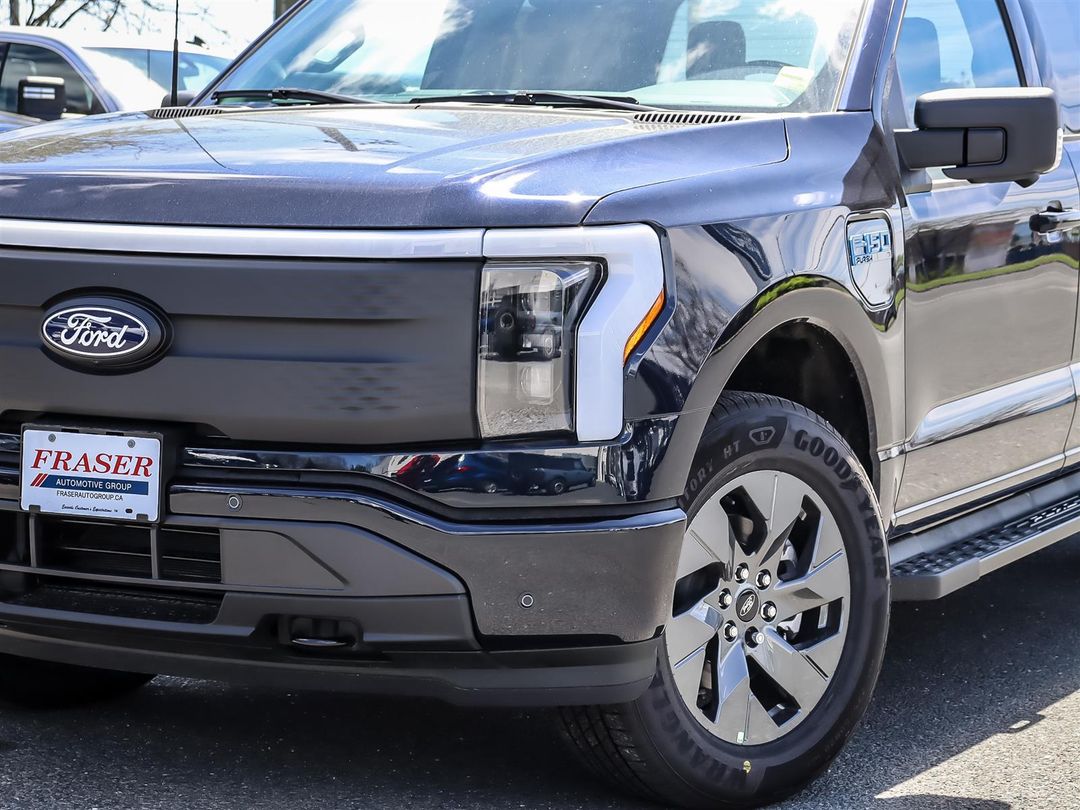 new 2025 Ford F-150 Lightning car, priced at $84,390