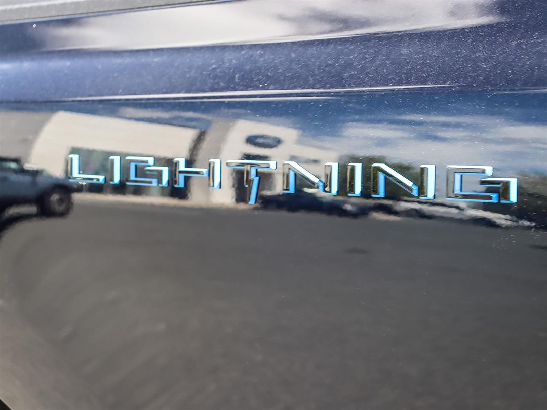 new 2025 Ford F-150 Lightning car, priced at $84,390